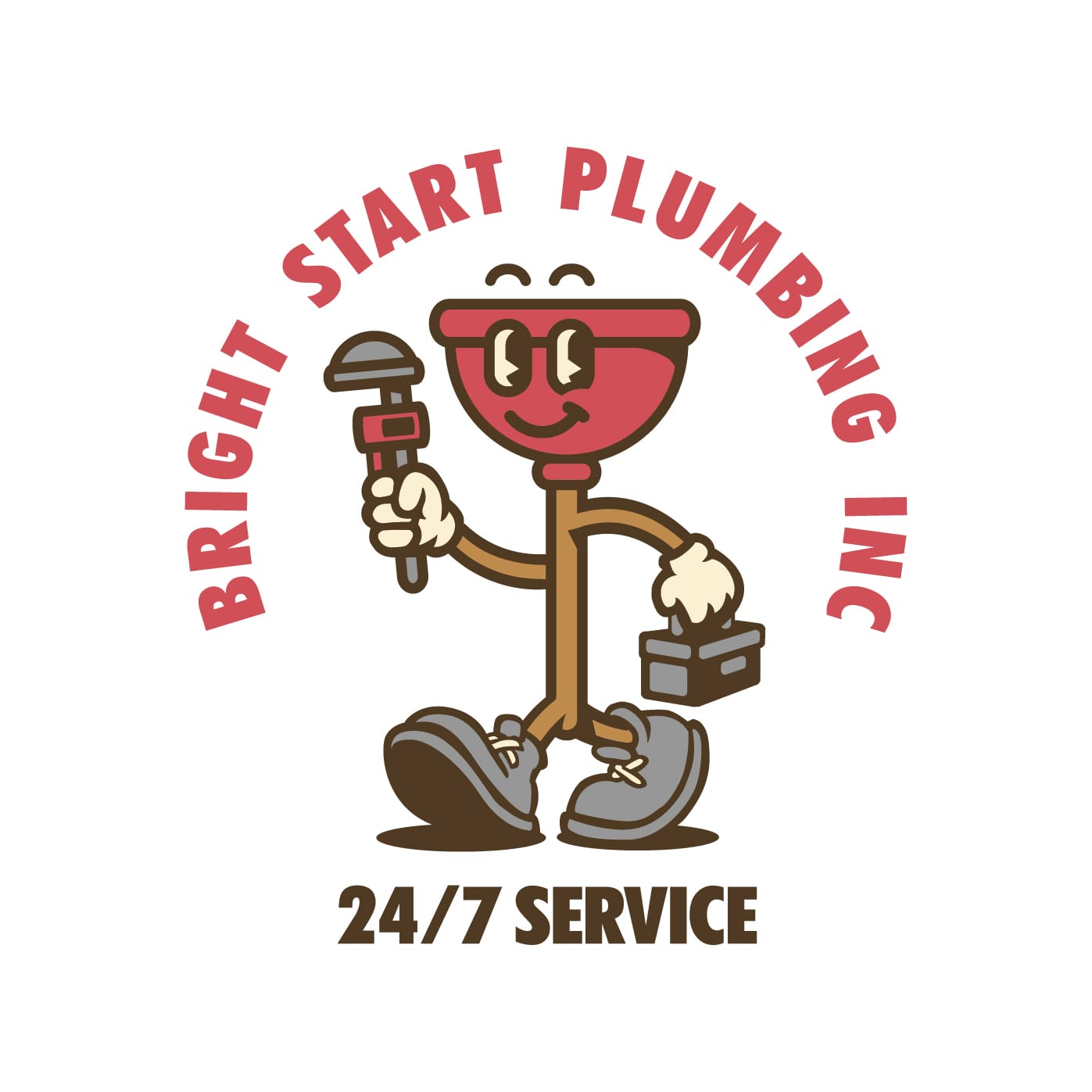 Bright Start Plumbing logo